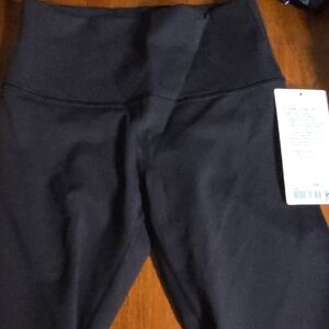 lululemon athletica Black Wunder Under HR Tight 25"